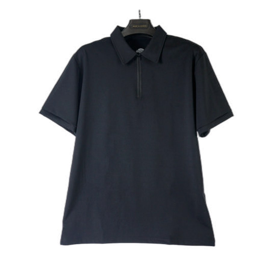 Polo à col zippé